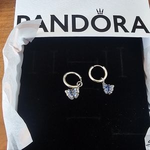 Pandora Butterfly Earrings